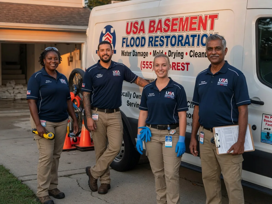 Basement Flood Cleanup company in Potts Grove, PA
