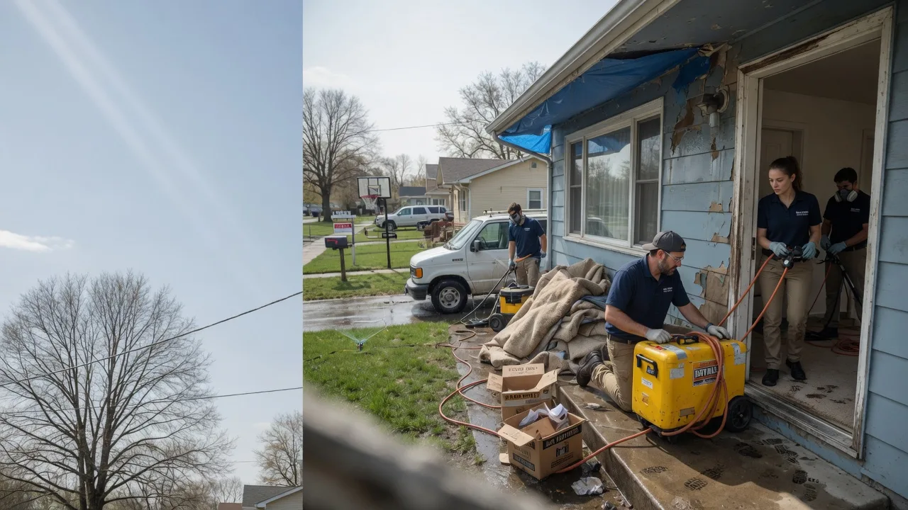 Basement Flood Cleanup in Potts Grove, PA near me